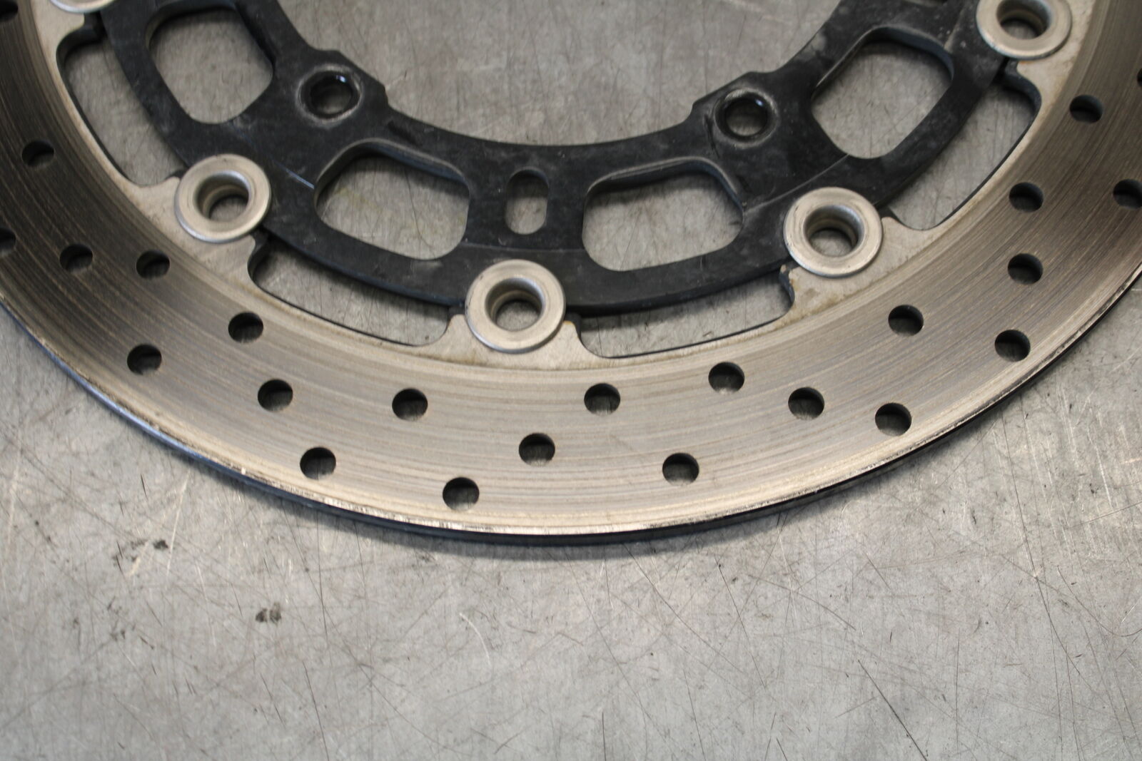 08-16 YAMAHA YZF R6 FRONT LEFT RIGHT BRAKE ROTORS DISCS 13S-2581T-00-00 BB665
