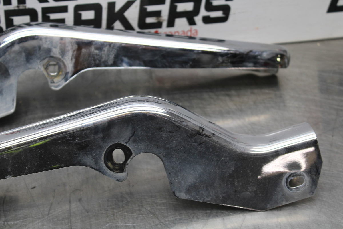 08 HARLEY-DAVIDSON ELECTRA GLIDE POLICE EFI FLHTPI REAR STRUT FRAME COVER BB816