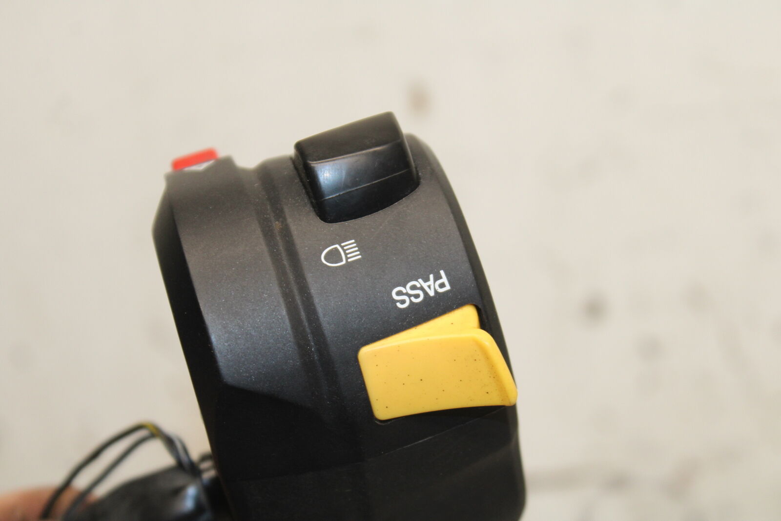 08-10 SUZUKI GSXR750 LEFT CLIP ON HANDLE HORN SIGNALS SWITCH SWITCHES BB113