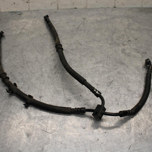 11-15 KAWASAKI ZX1000R FRONT BRAKE CALIPER HOSES LINES BB445