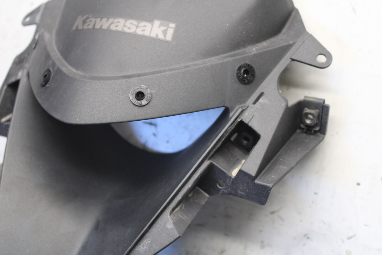 09-12 KAWASAKI NINJA ZX6R FRONT CENTER COWL FAIRING BB698