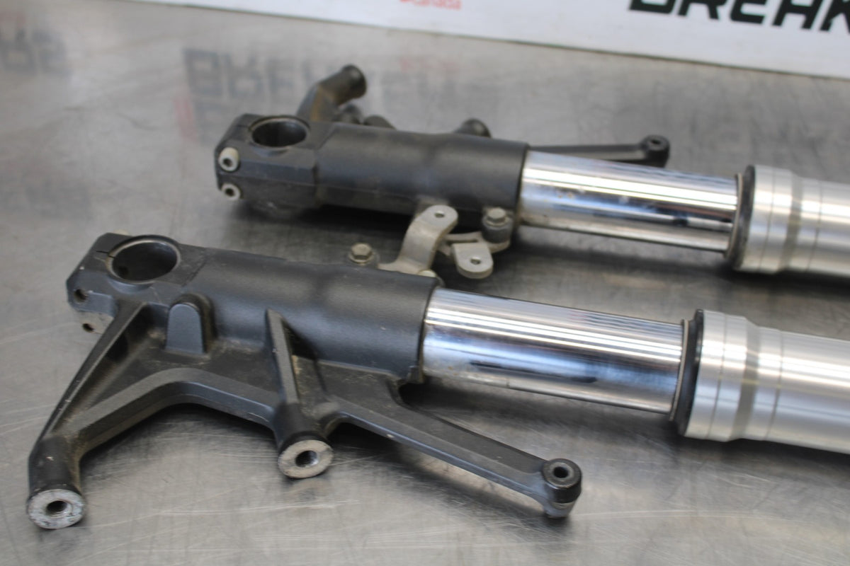 09 KAWASAKI CONCOURS 14 ZG1400B FRONT FORKS SHOCK SUSPENSION SET PAIR BB875