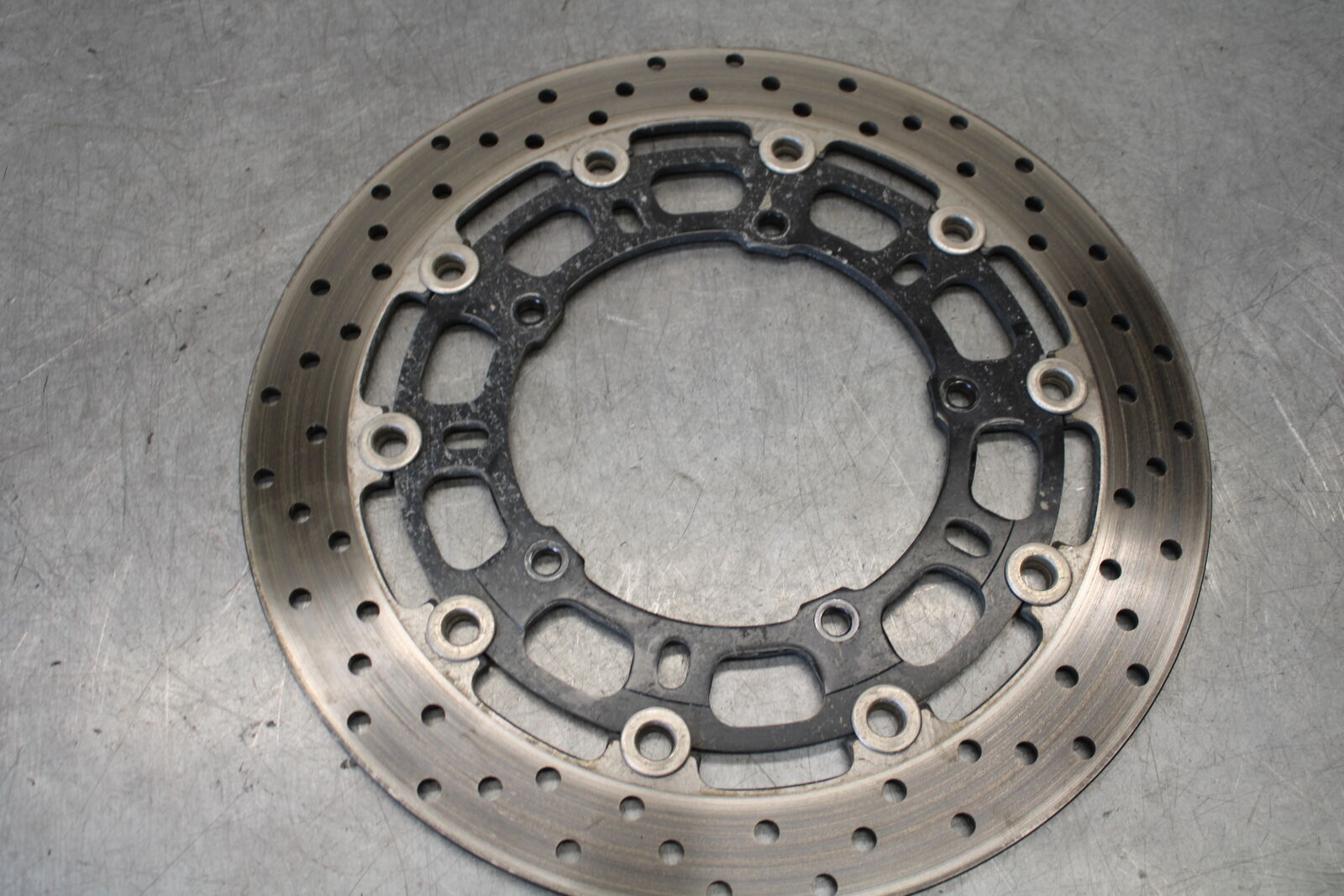 08-16 YAMAHA YZF R6 FRONT LEFT RIGHT BRAKE ROTORS DISCS 13S-2581T-00-00 BB665