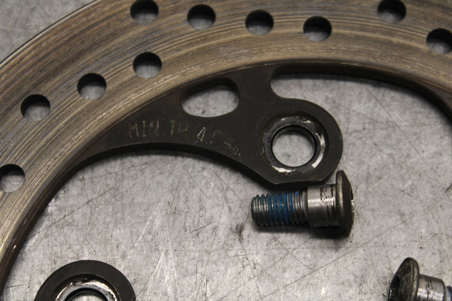 11-21 SUZUKI GSXR750 REAR ROTOR BACK BRAKE DISC 69211-18G00 BB630