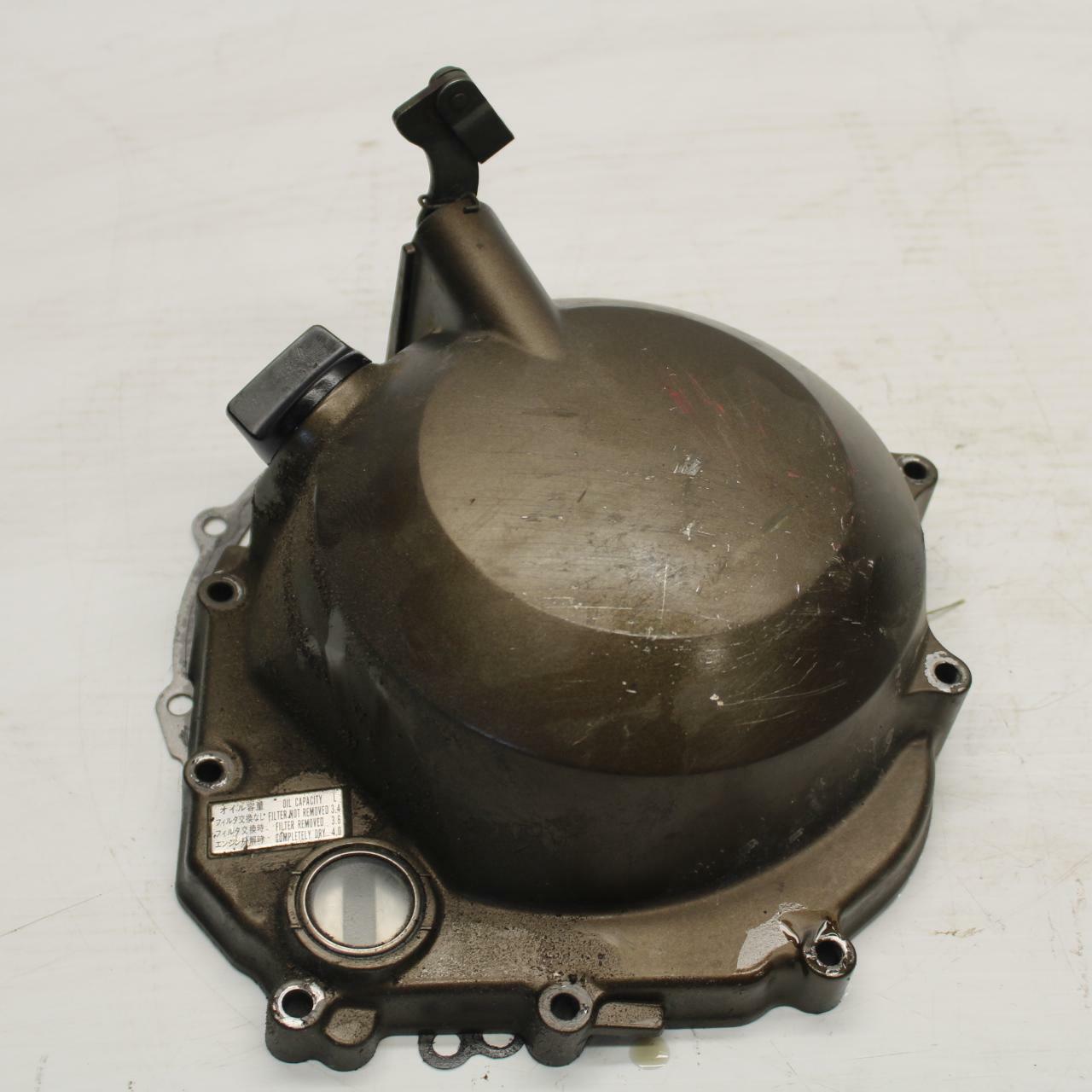 03 KAWASAKI NINJA ZX6RR ZX600K CLUTCH SIDE ENGINE MOTOR COVER BB264