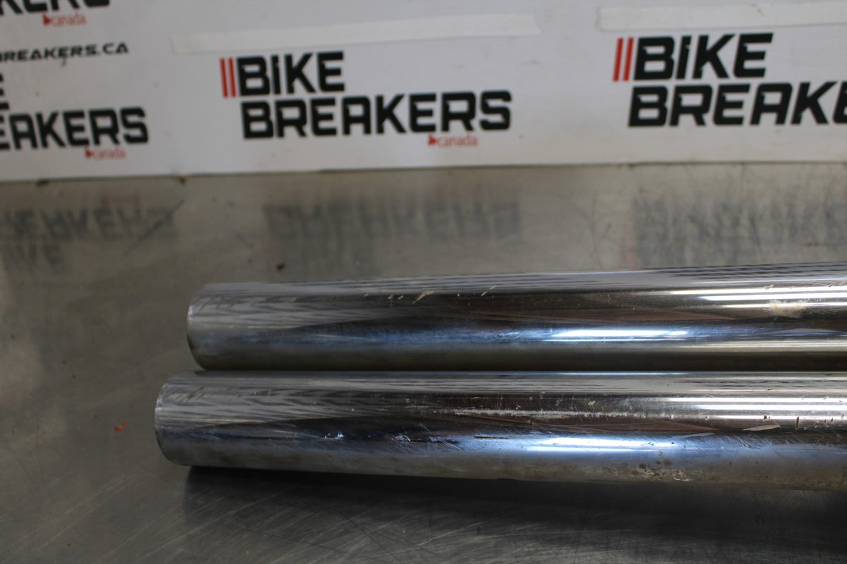 08 YAMAHA V STAR 1100 XVS1100AW CLASSIC COBRA FULL EXHAUST PIPE BB916