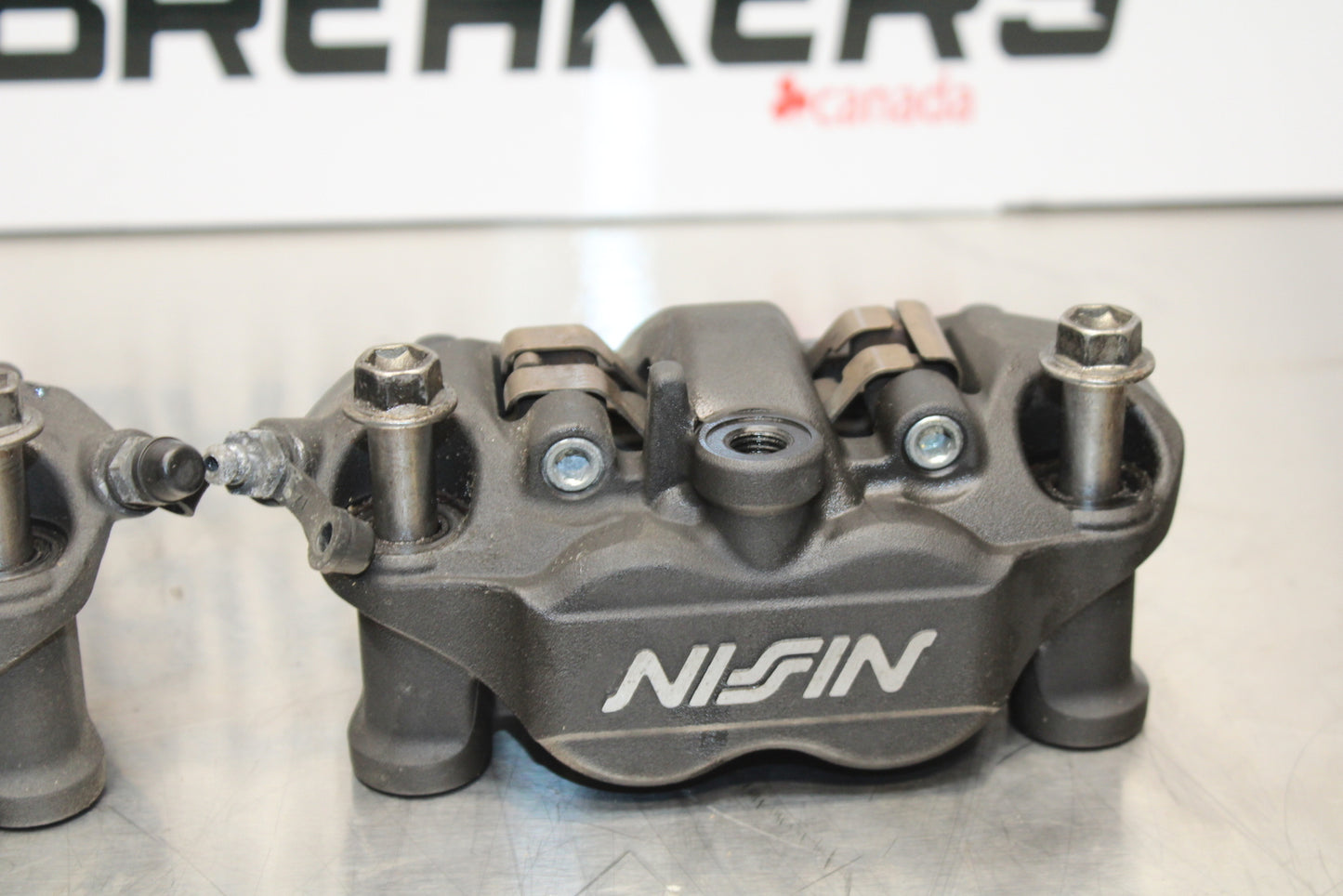 13-17 KAWASAKI NINJA ZX6R ZX636 ABS RIGHT LEFT FRONT BRAKE CALIPER SET BB143