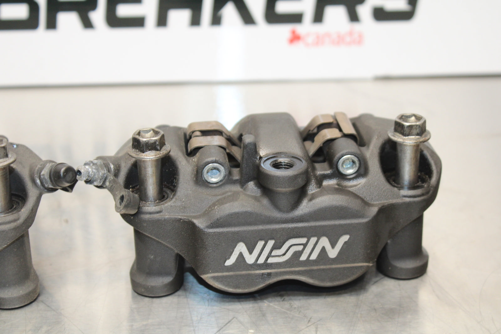 13-17 KAWASAKI NINJA ZX6R ZX636 ABS RIGHT LEFT FRONT BRAKE CALIPER SET BB143