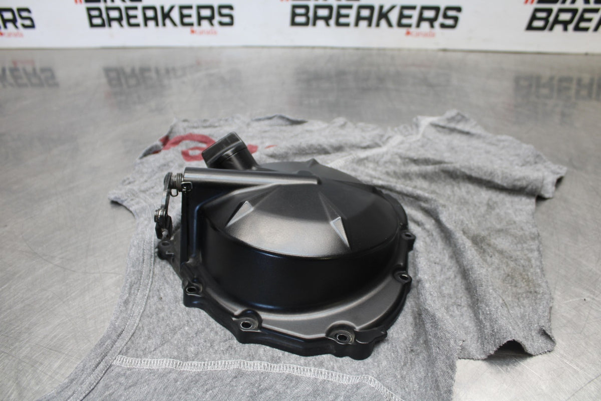 08 KAWASAKI NINJA ZX10R CLUTCH SIDE ENGINE MOTOR COVER BB902