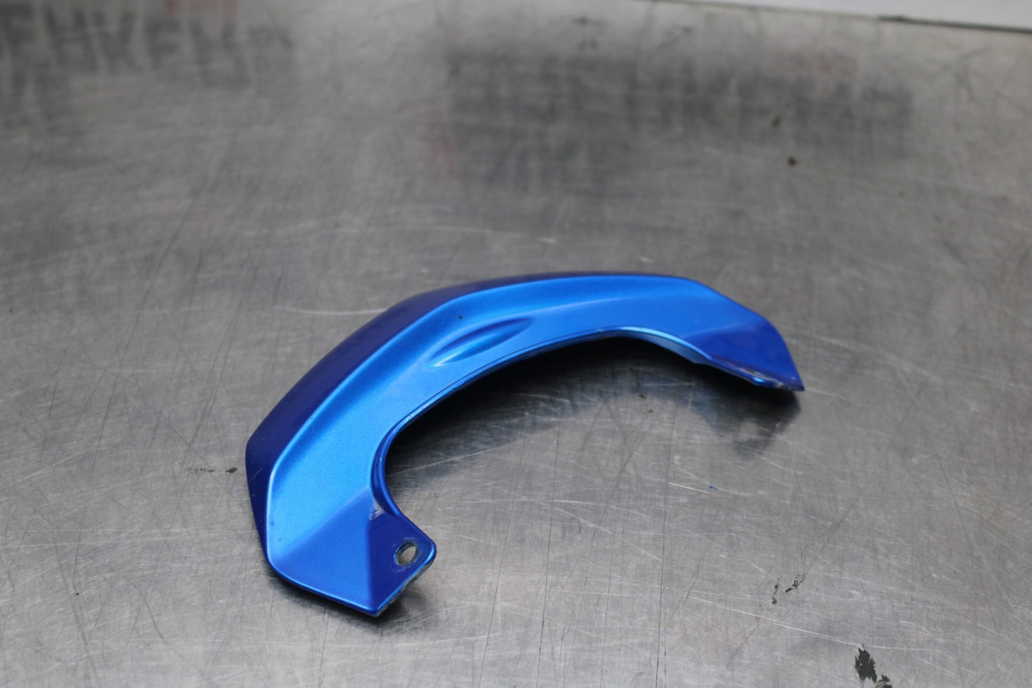 09-10 KAWASAKI ER-6N CENTER REAR BACK TAIL FAIRING COVER TRIM COWL BB205