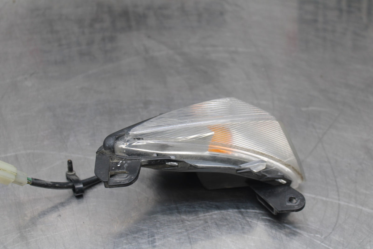 08 KAWASAKI NINJA 650 EX650 LEFT FRONT TURN SIGNAL LIGHT INDICATOR BB797