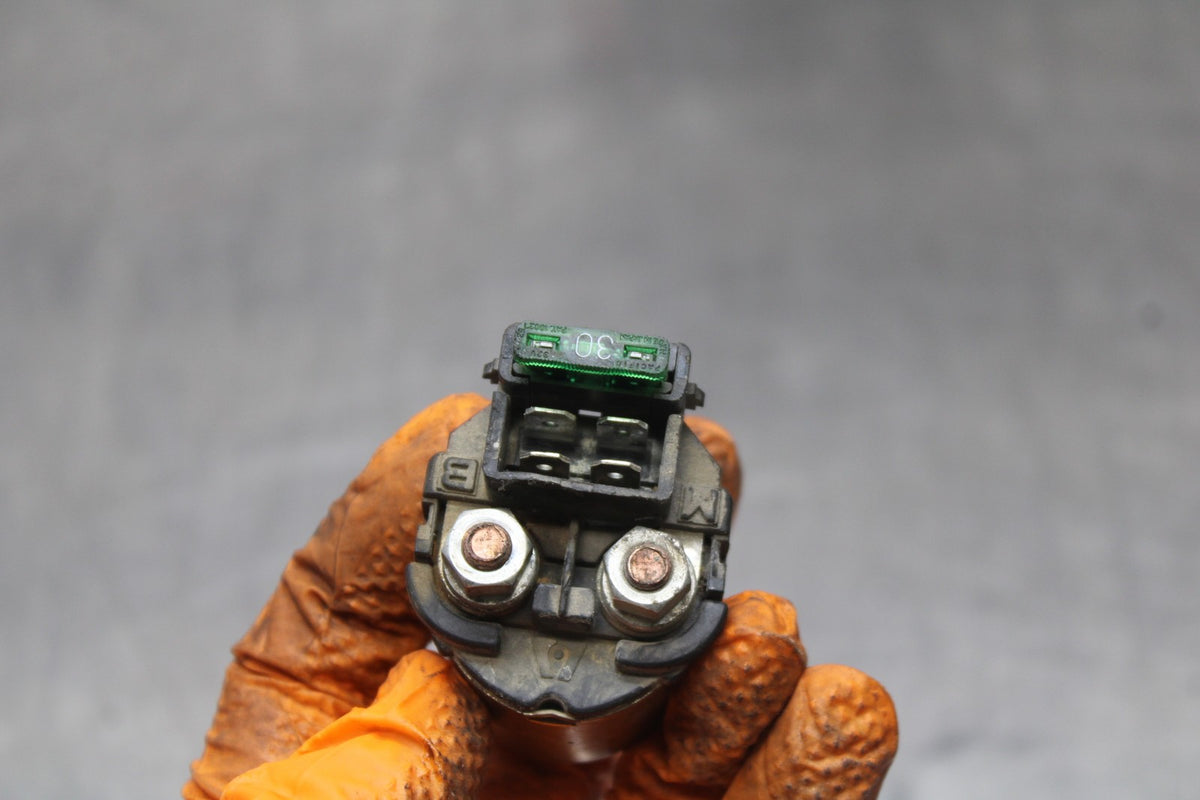 96 KAWASAKI NINJA 500 EX500A ENGINE STARTER RELAY STARTING MOTOR SWITCH BB768