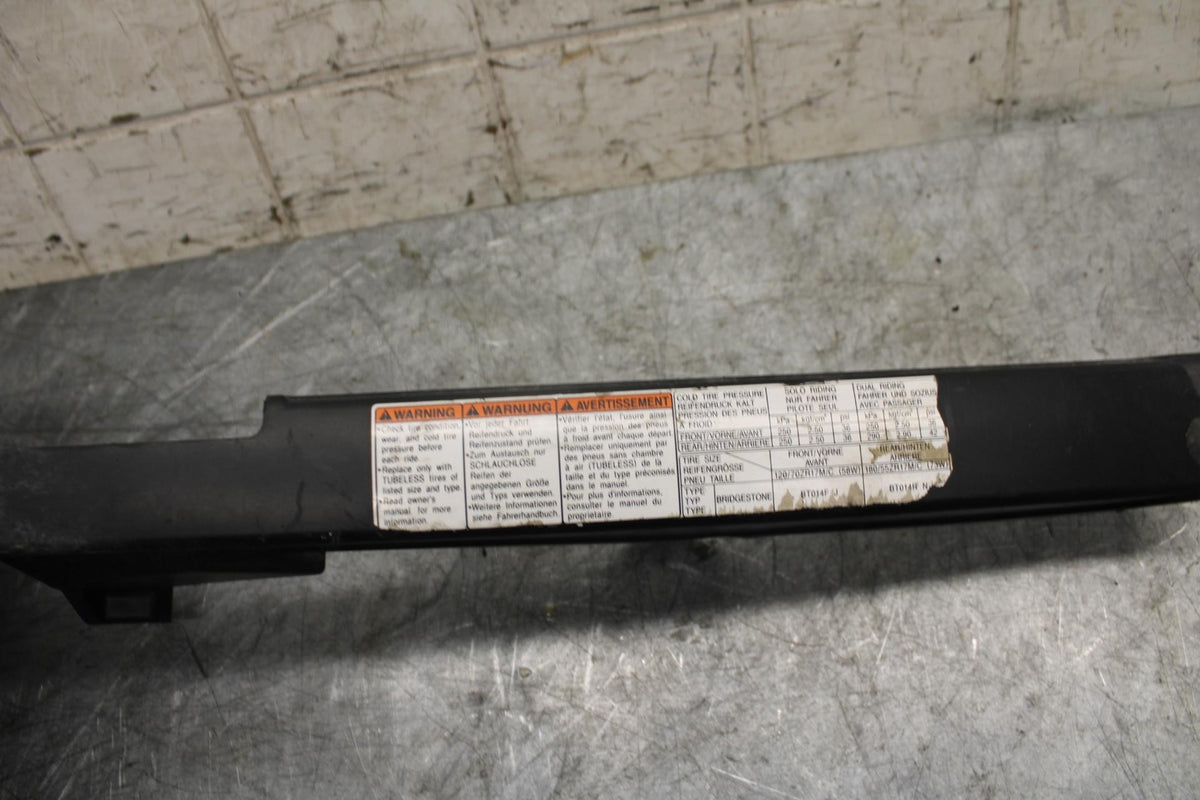 2007 Suzuki GSXR600 REAR BACK DRIVE CHAIN GUARD COVER SHIELD 61311-01H10 BB540
