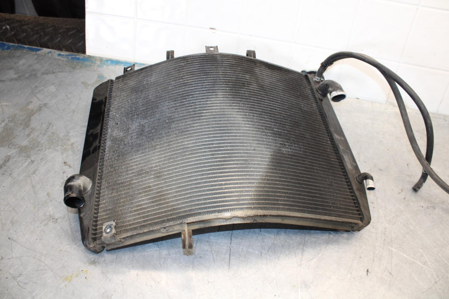06-07 KAWASAKI NINJA ZX14R ENGINE RADIATOR MOTOR COOLER COOLING RADIATER BB433