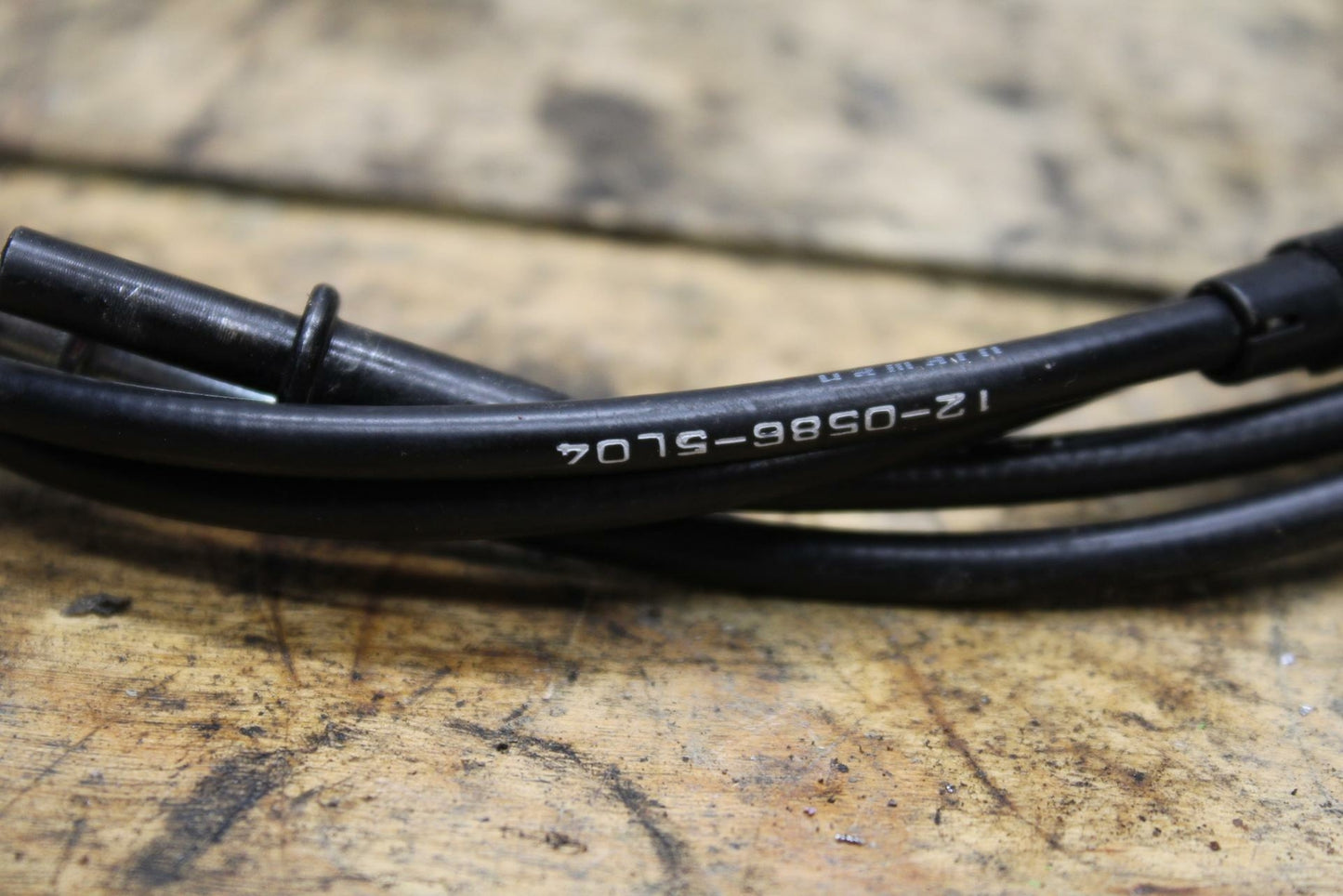 13-18 KAWASAKI NINJA ZX6R THROTTLE CABLES LINES BB349