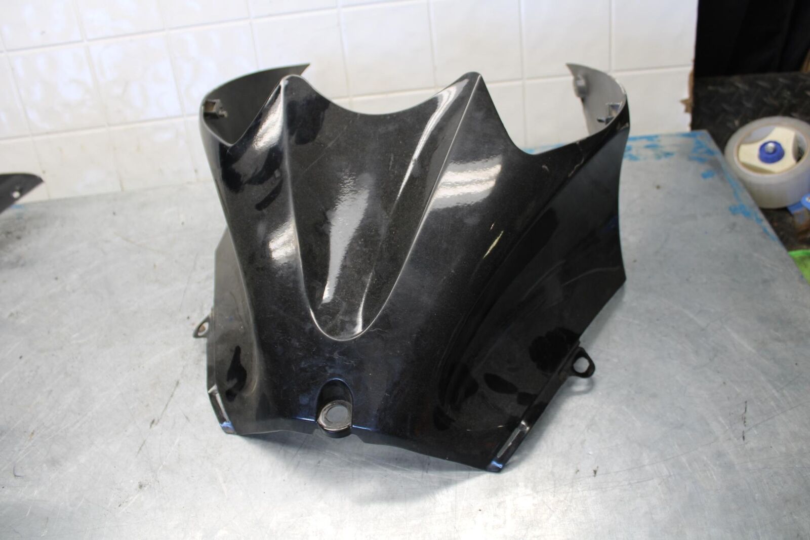 06-07 KAWASAKI NINJA ZX14R AFTERMARKET FRONT UPPER NOSE FAIRING COWL TANK BB433