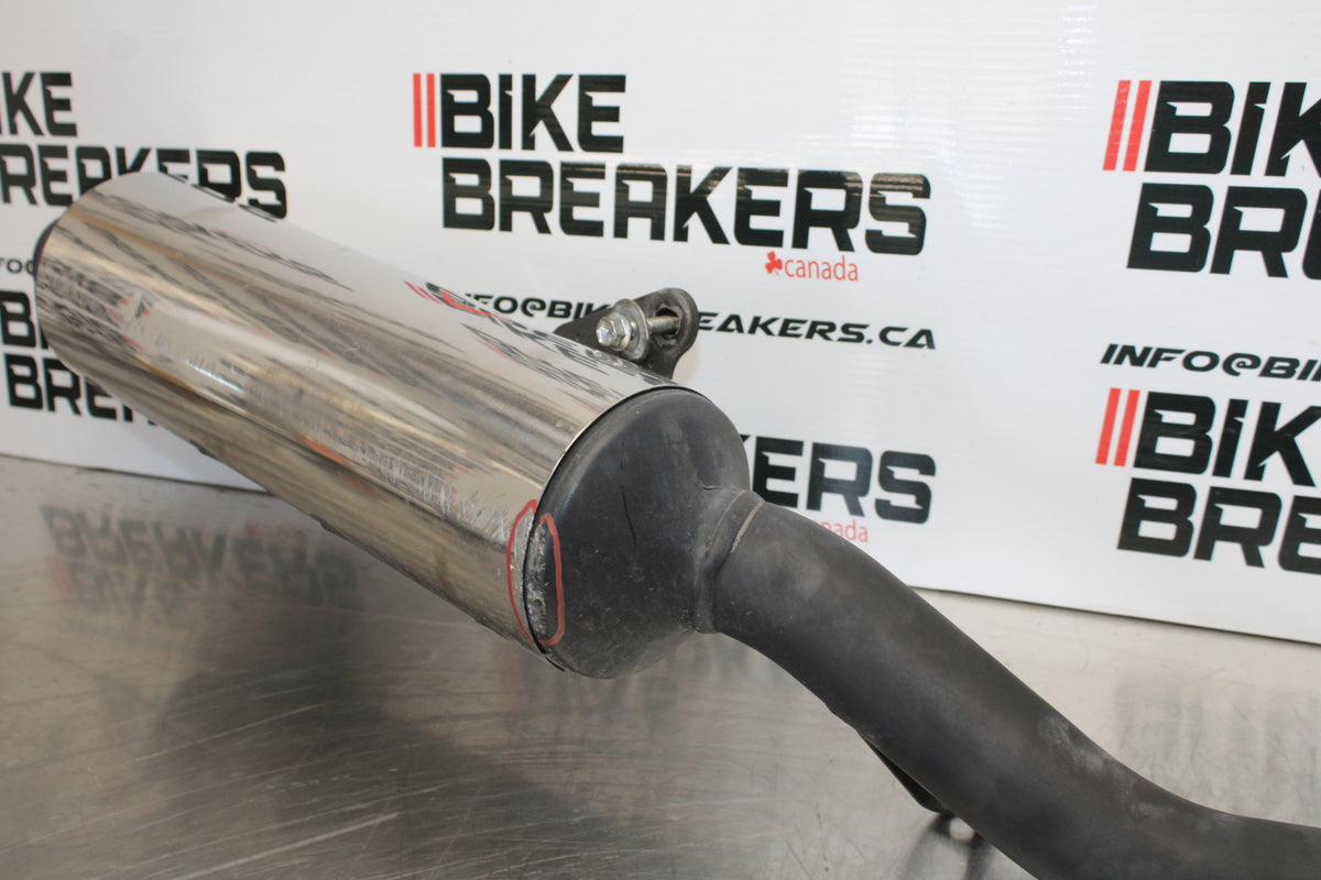 04-09 SUZUKI GS500F FULL EXHAUST SYSTEM HEADERS PIPE MUFFLER BB165