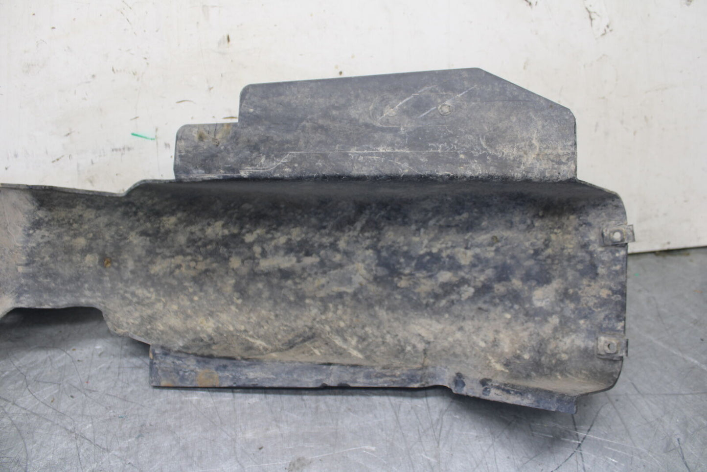 08-18 KAWASAKI KLR650 REAR BACK TAIL UNDERTAIL FAIRING COWL FENDER BB707