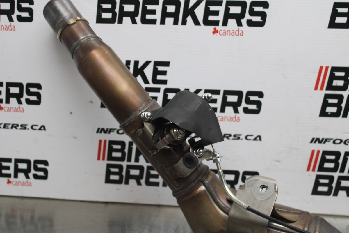 18 SUZUKI GSXR1000 EXHAUST HEADER PIPES MANIFOLD BB00