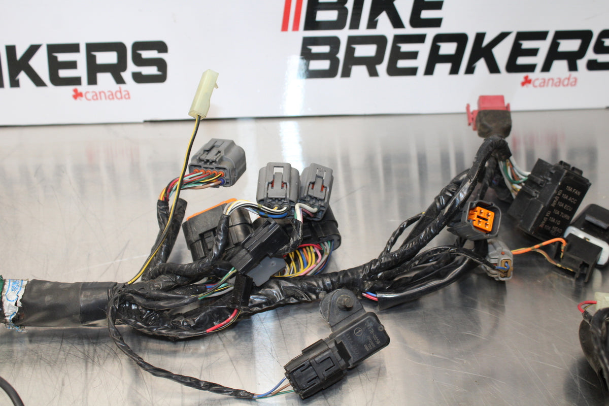 07 KAWASAKI Z1000 MAIN ENGINE WIRING HARNESS MOTOR WIRE LOOM BB148