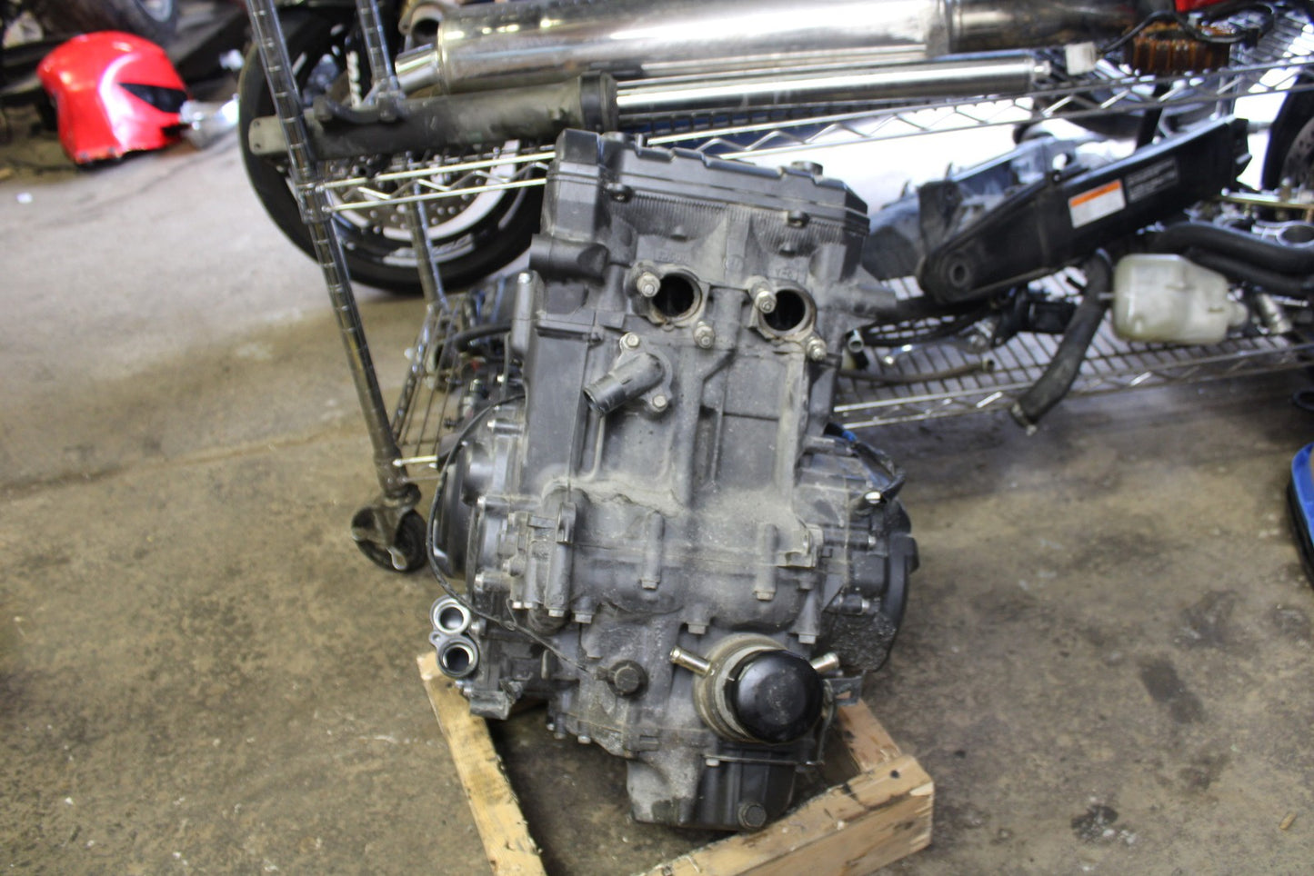 22-25 YAMAHA YZF R7 ENGINE MOTOR 12109KM!! BB182