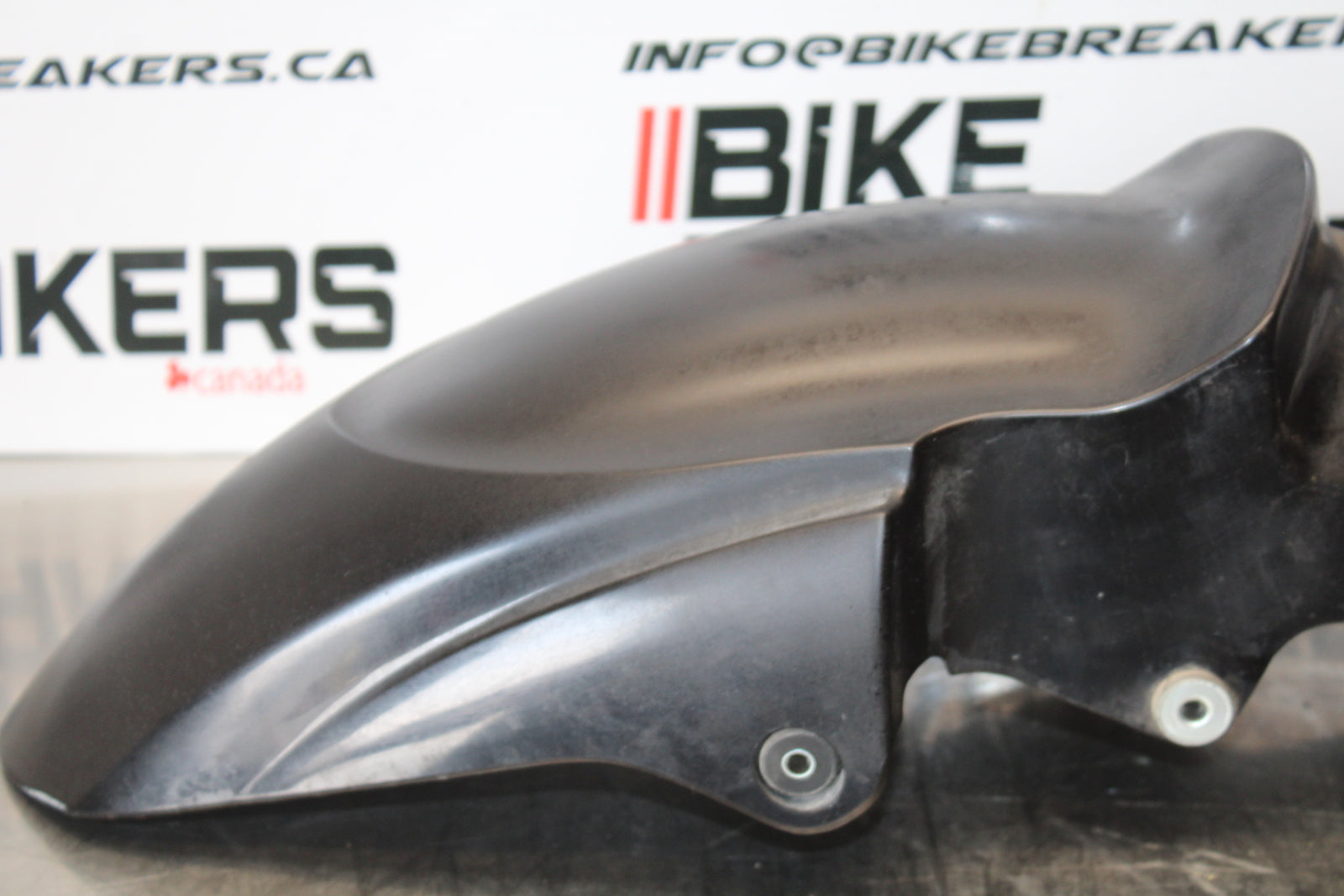 09-15 YAMAHA FZ6R FRONT WHEEL FENDER COWL FAIRING BB161