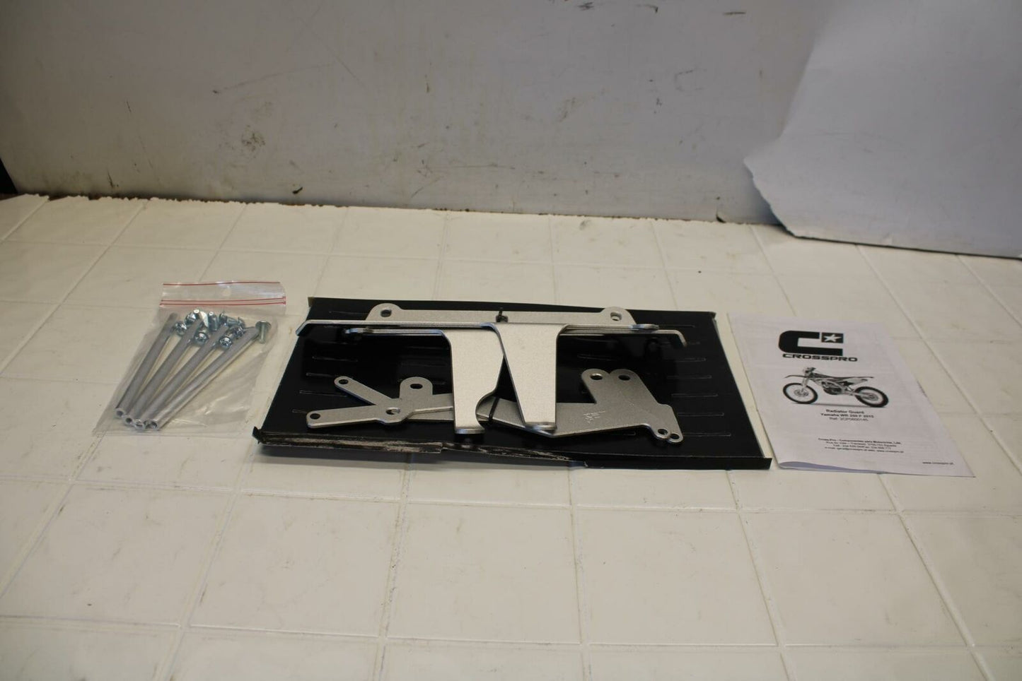 15-16 YAMAHA WR250F CROSSPRO RADIATOR GUARD SHIELD