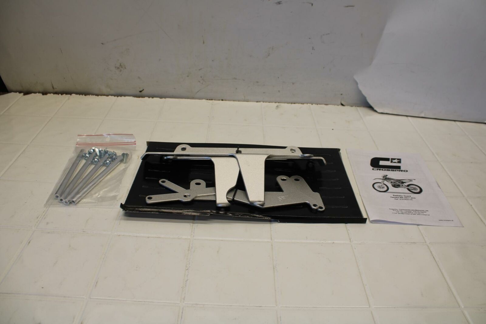 15-16 YAMAHA WR250F CROSSPRO RADIATOR GUARD SHIELD