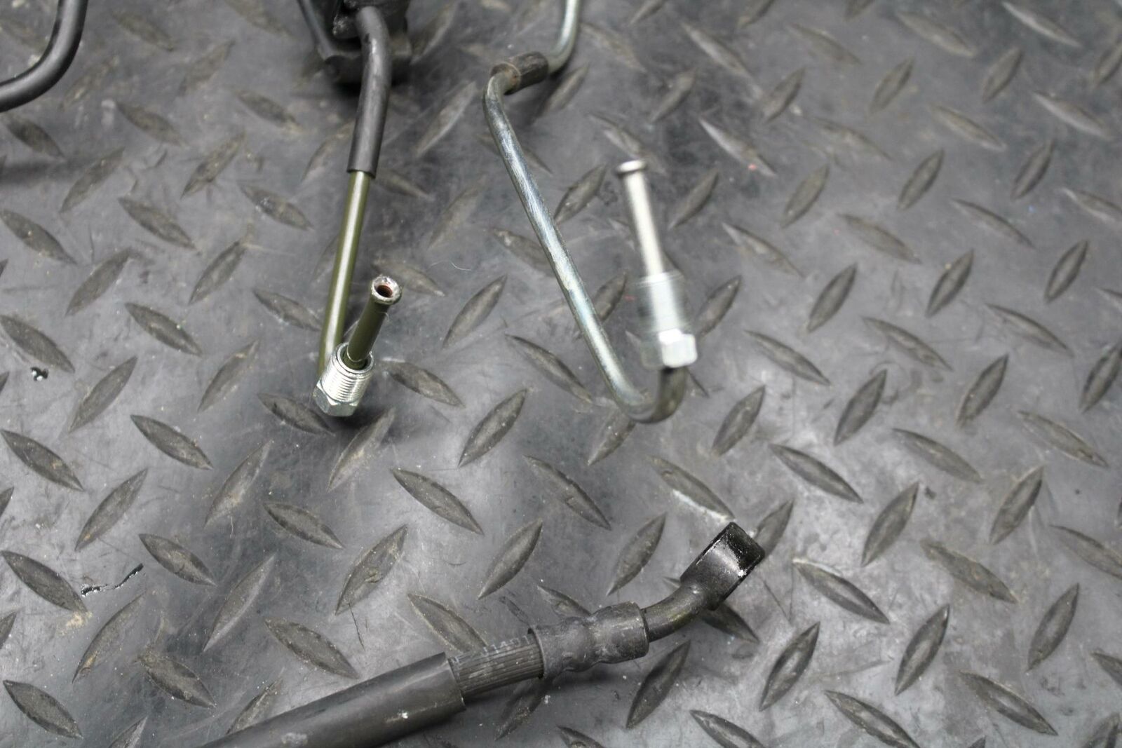 17 KAWASAKI NINJA 300 FRONT REAR ABS BRAKE HOSE SET LINES HOSES BB215