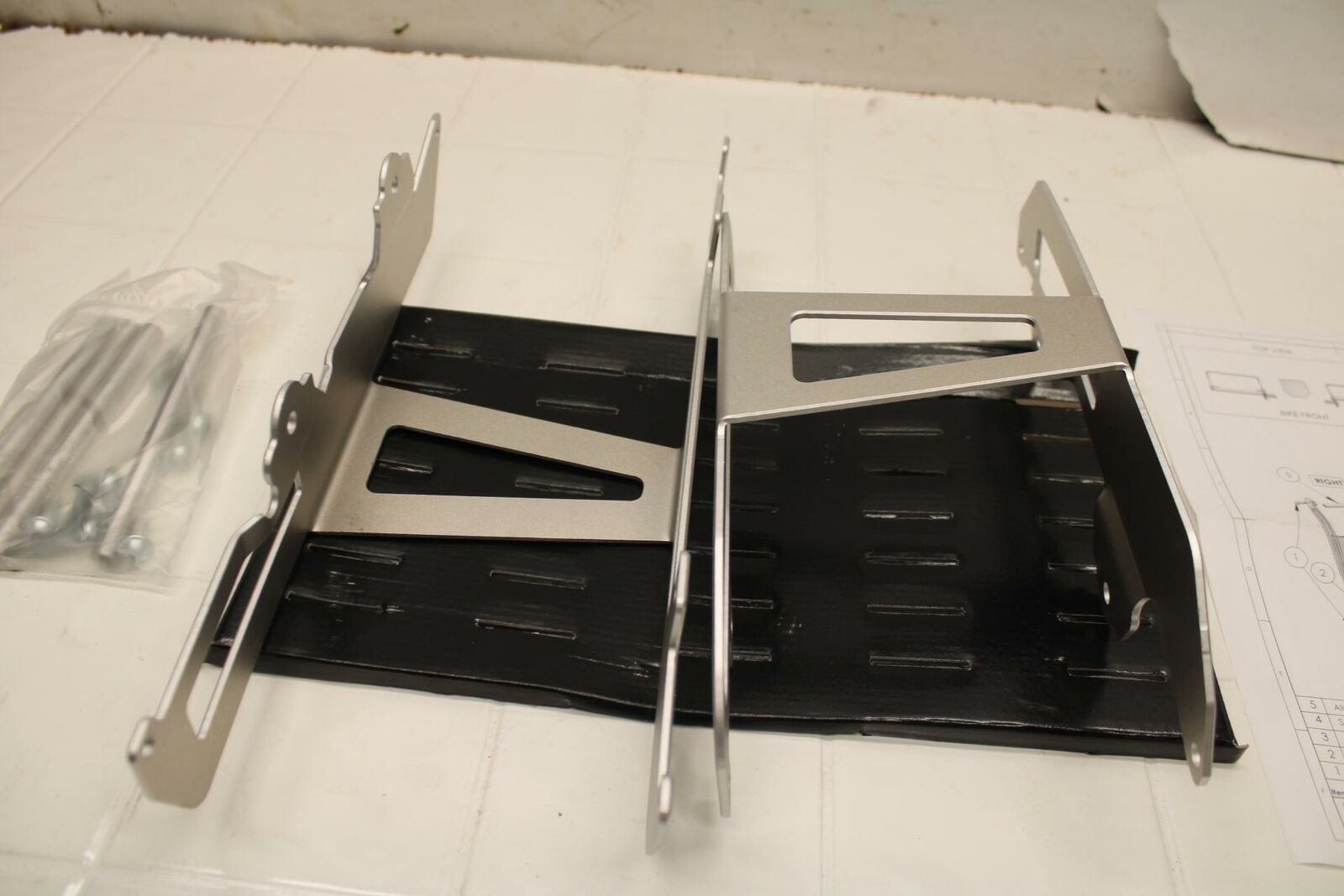 05-07 SUZUKI RMZ450 CROSSPRO RADIATOR GUARD SHIELD