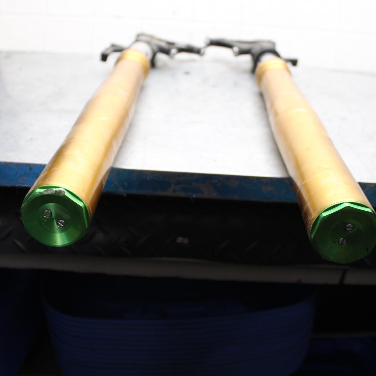 11-15 KAWASAKI ZX1000R FRONT FORKS SHOCK SUSPENSION SET PAIR BB445