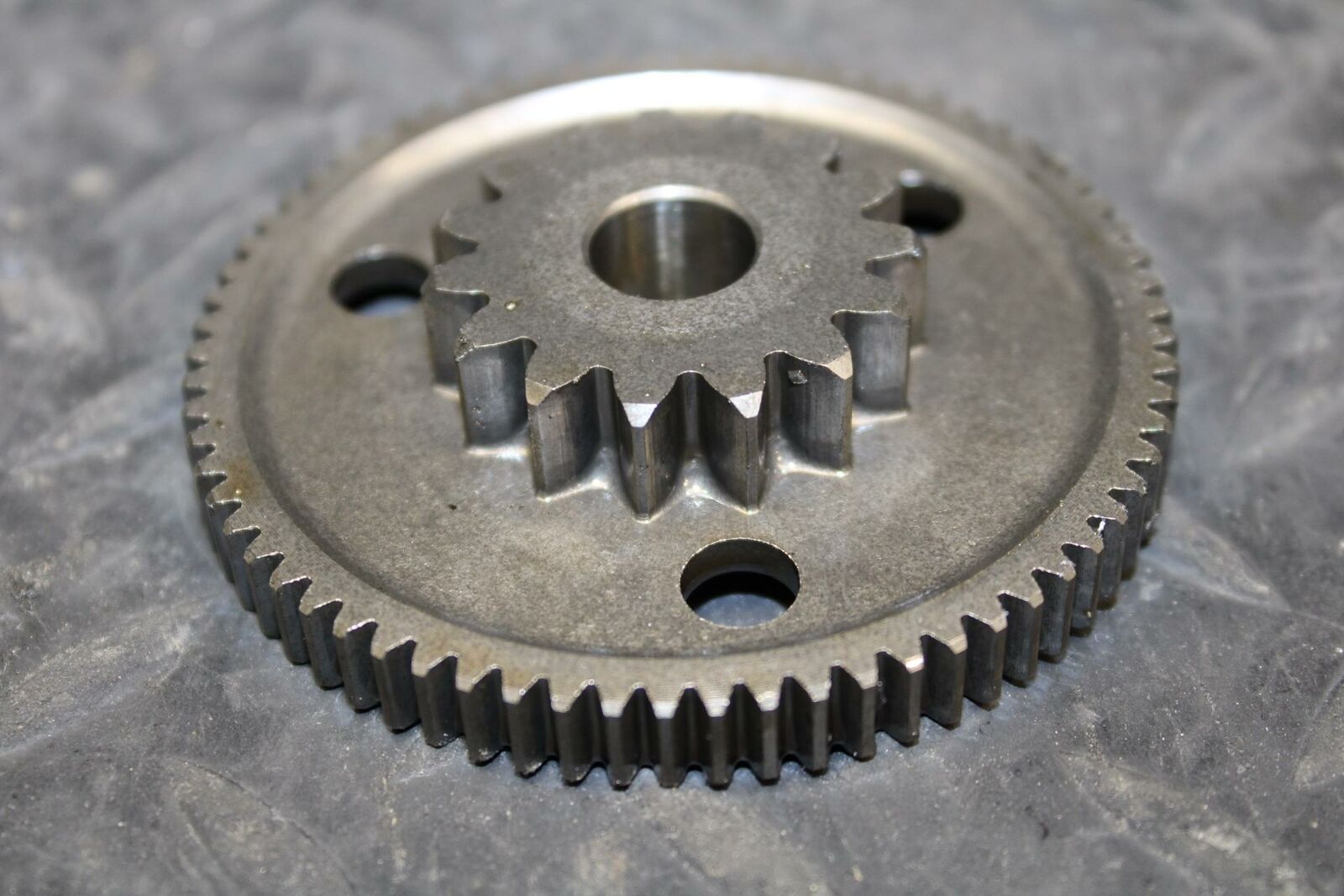 06-07 KAWASAKI NINJA ZX10R ENGINE STARTING STARTER MOTOR COVER GEAR BB186