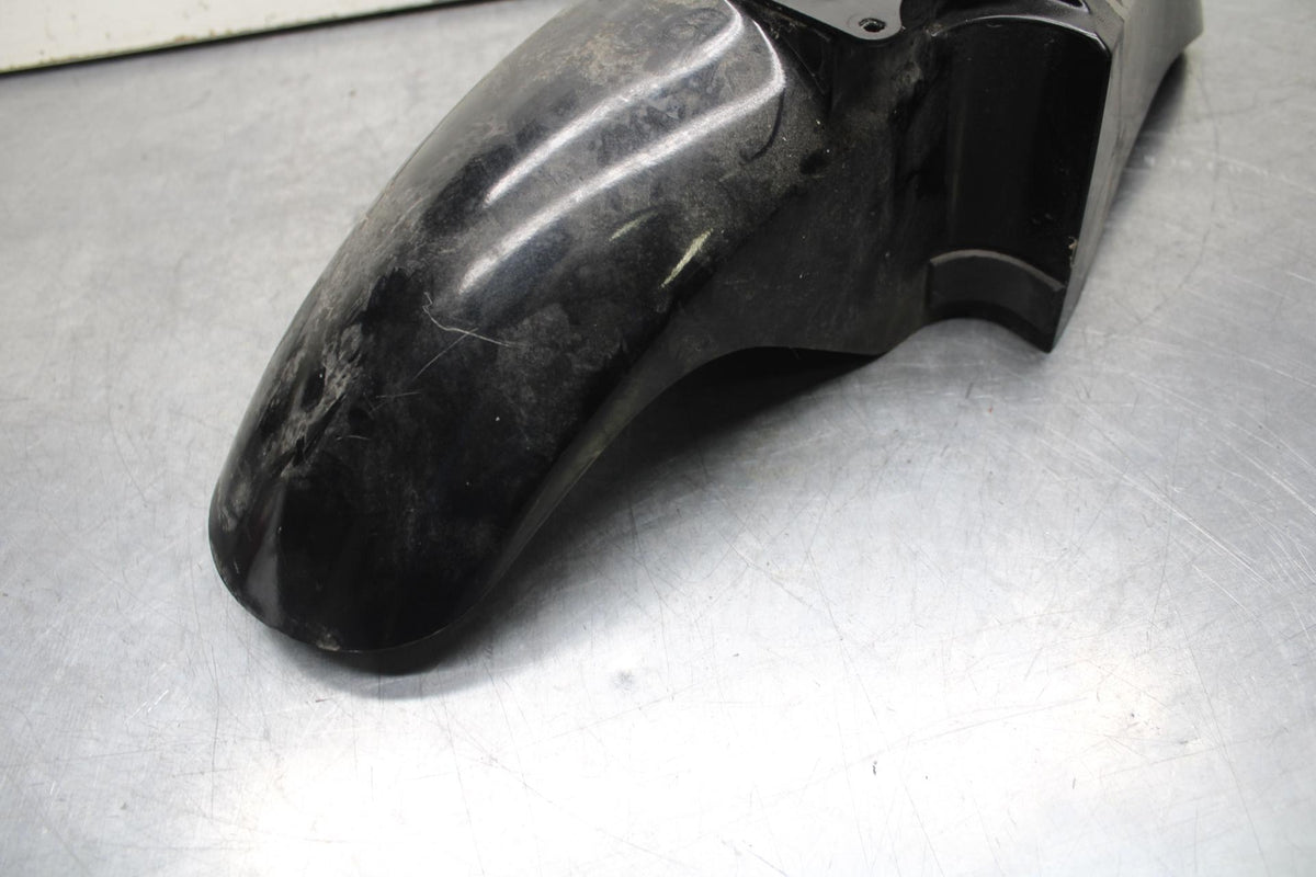 04-09 SUZUKI GS 500 FH GS500F BLACK FRONT PLASTIC FRONT WHEEL FENDER COWL BB97