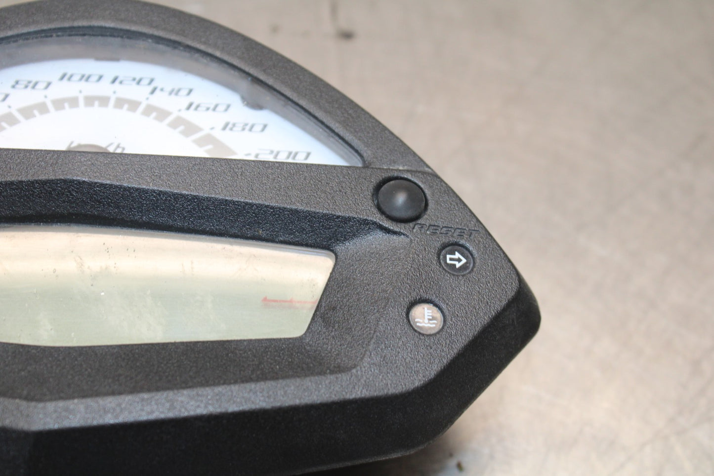 09-10 KAWASAKI ER-6N SPEEDO GAUGES DISPLAY CLUSTER SPEEDOMETER TACHOMETER BB205