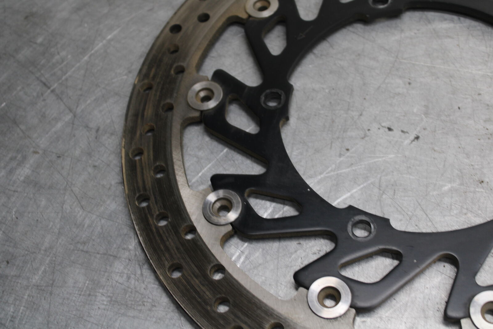 09-14 YAMAHA YZF R1 FRONT LEFT RIGHT BRAKE ROTORS DISCS 14B-2581T-00-00 BB696