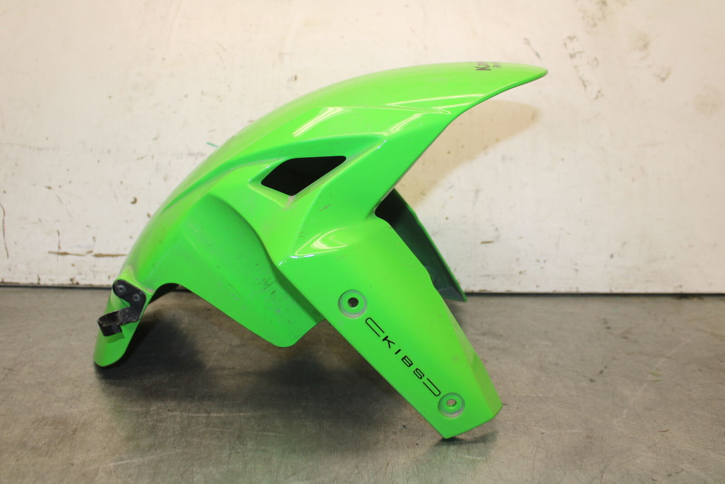 19-23 KAWASAKI NINJA ZX6R FRONT WHEEL FENDER COWL FAIRING BB701