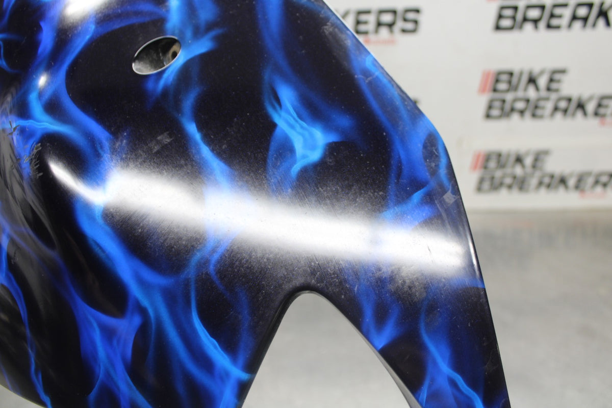 08 KAWASAKI NINJA ZX10R RIGHT LOWER BOTTOM BELLY SIDE FAIRING COWL  BB932