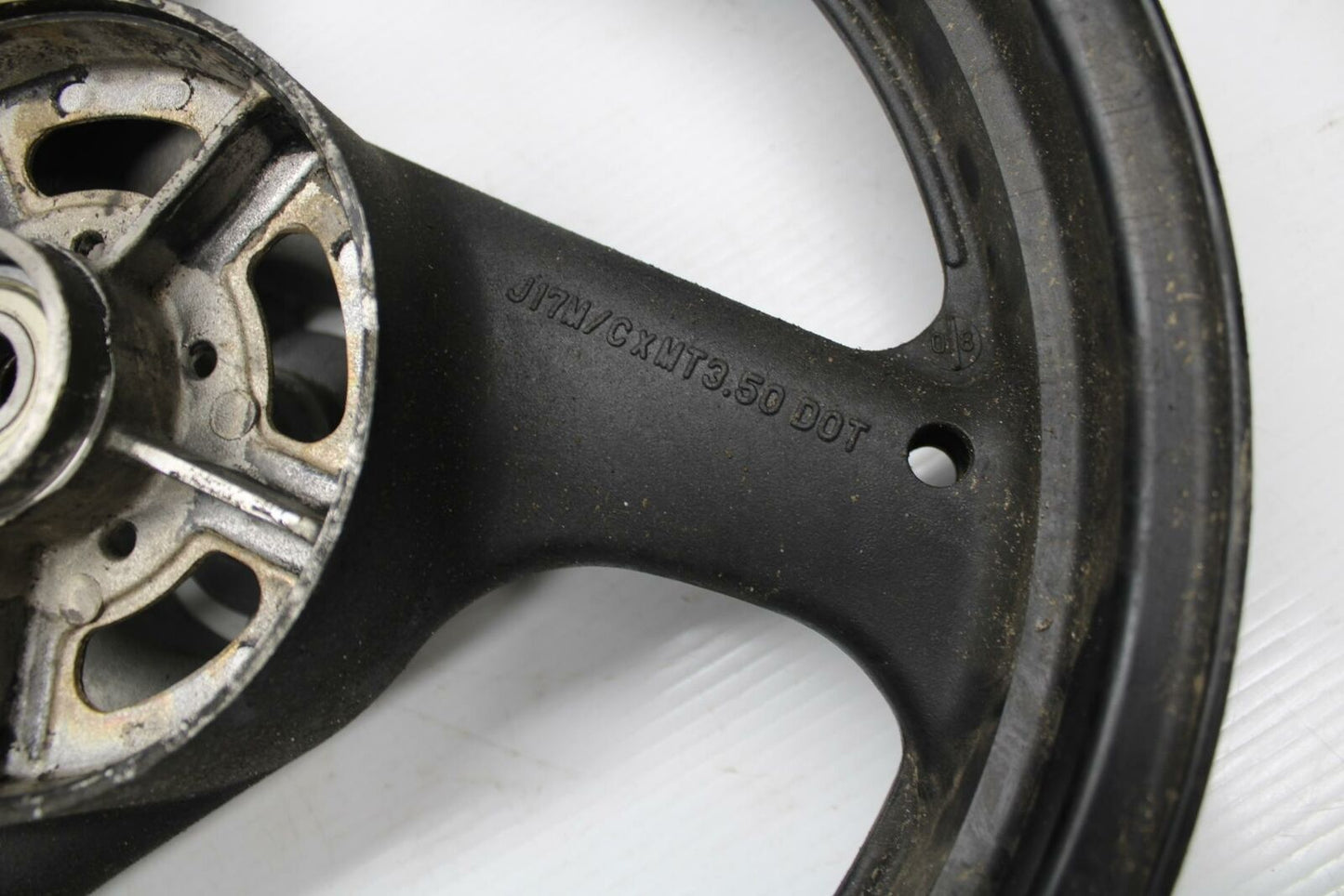 04-09 SUZUKI GS500F REAR WHEEL BACK RIM  BB278