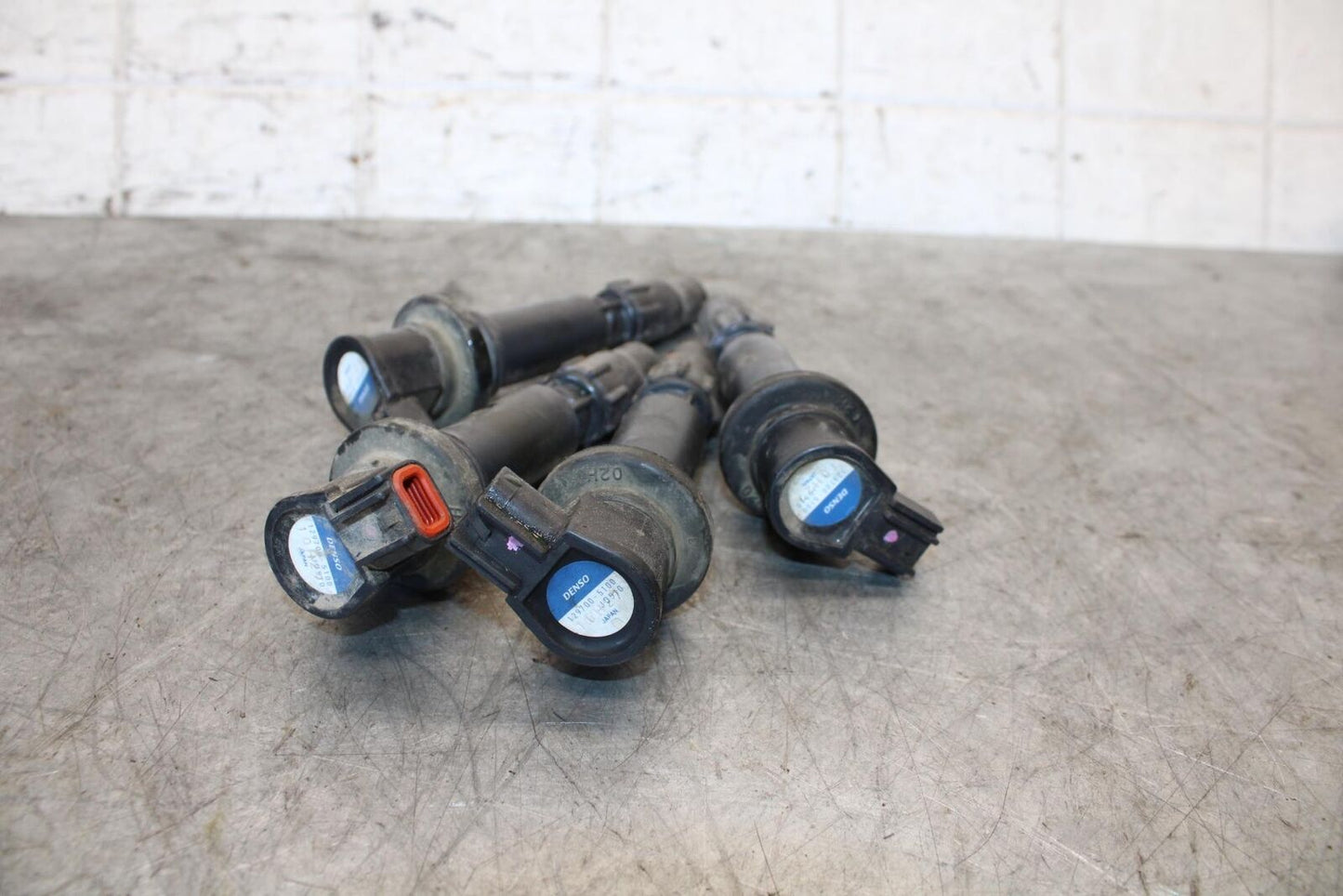 06-07 SUZUKI GSXR750 IGNITION COILS COIL SPARK PLUG CAPS 33410-02H00 BB543