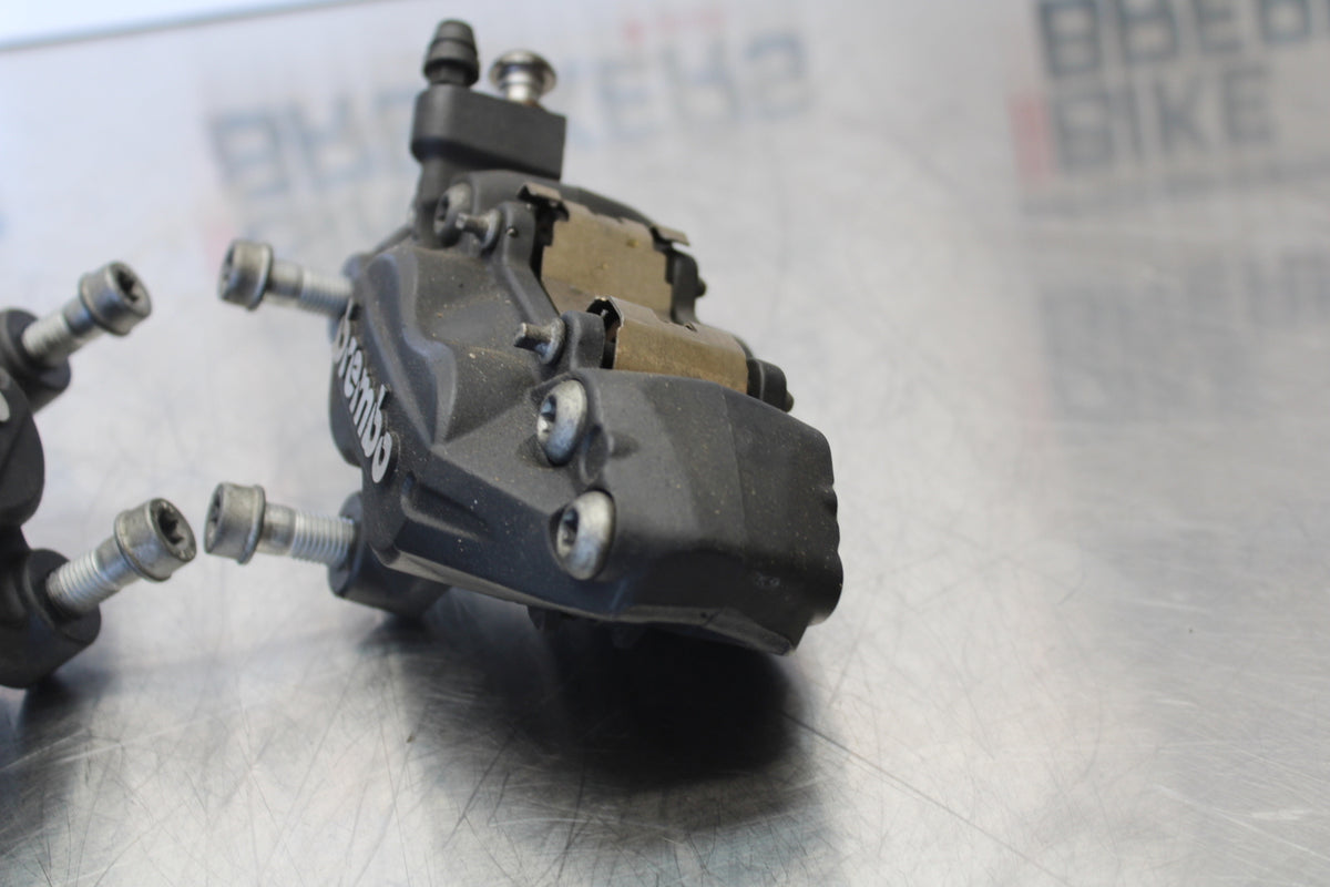 06-12 BMW F800ST RIGHT LEFT FRONT BRAKE CALIPER SET PAIR CALIPERS BB144