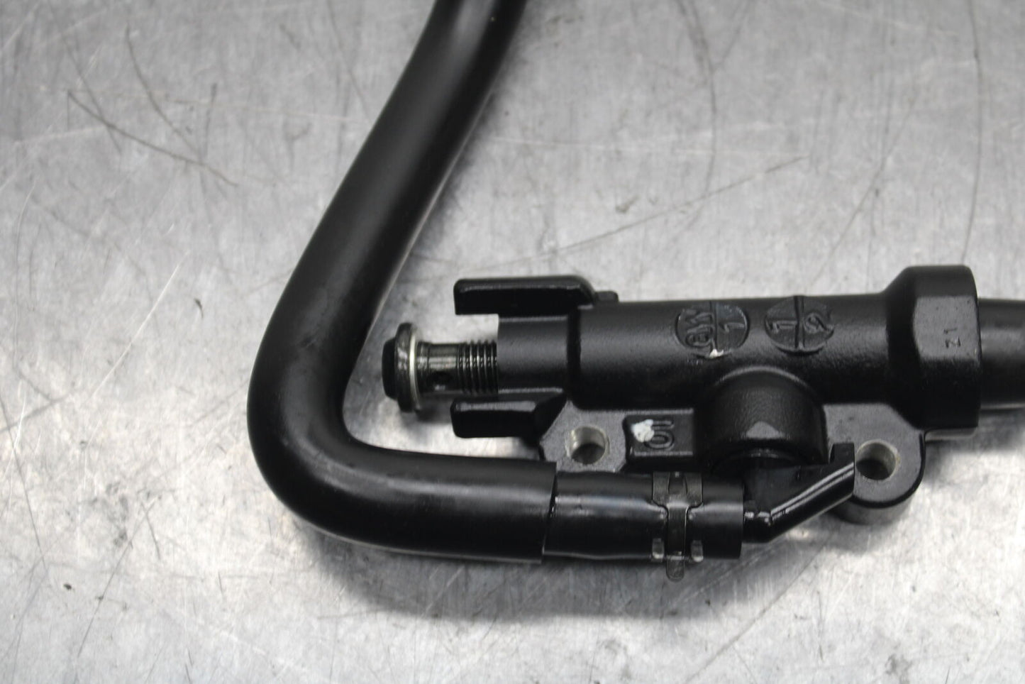 14-17 YAMAHA FZ09 REAR BACK BRAKE MASTER CYLINDER W RESERVOIR BB111