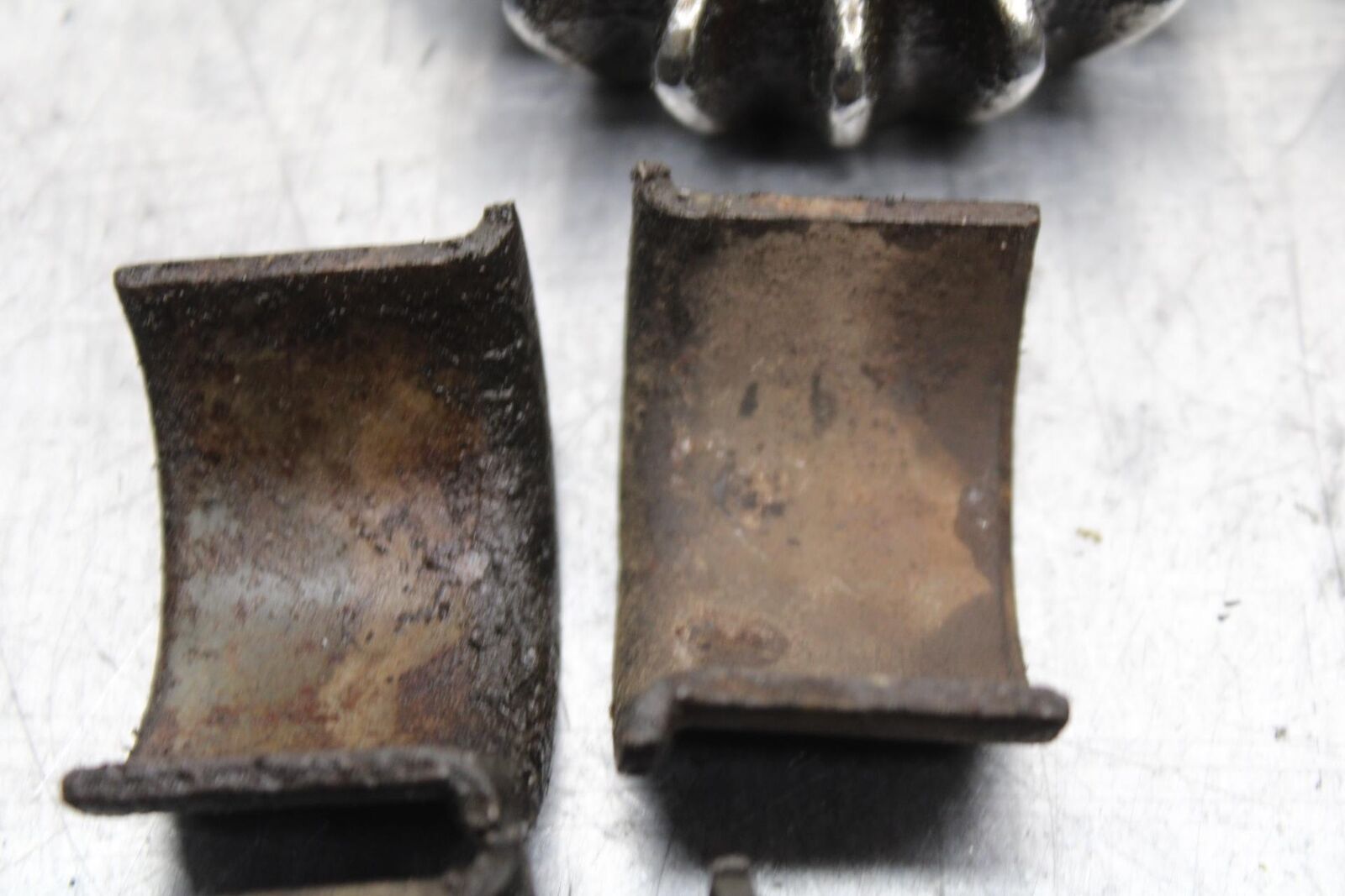 1977 Honda CB550K --- EXHAUST COLLETS AND INSERTS SHIMS  BB592