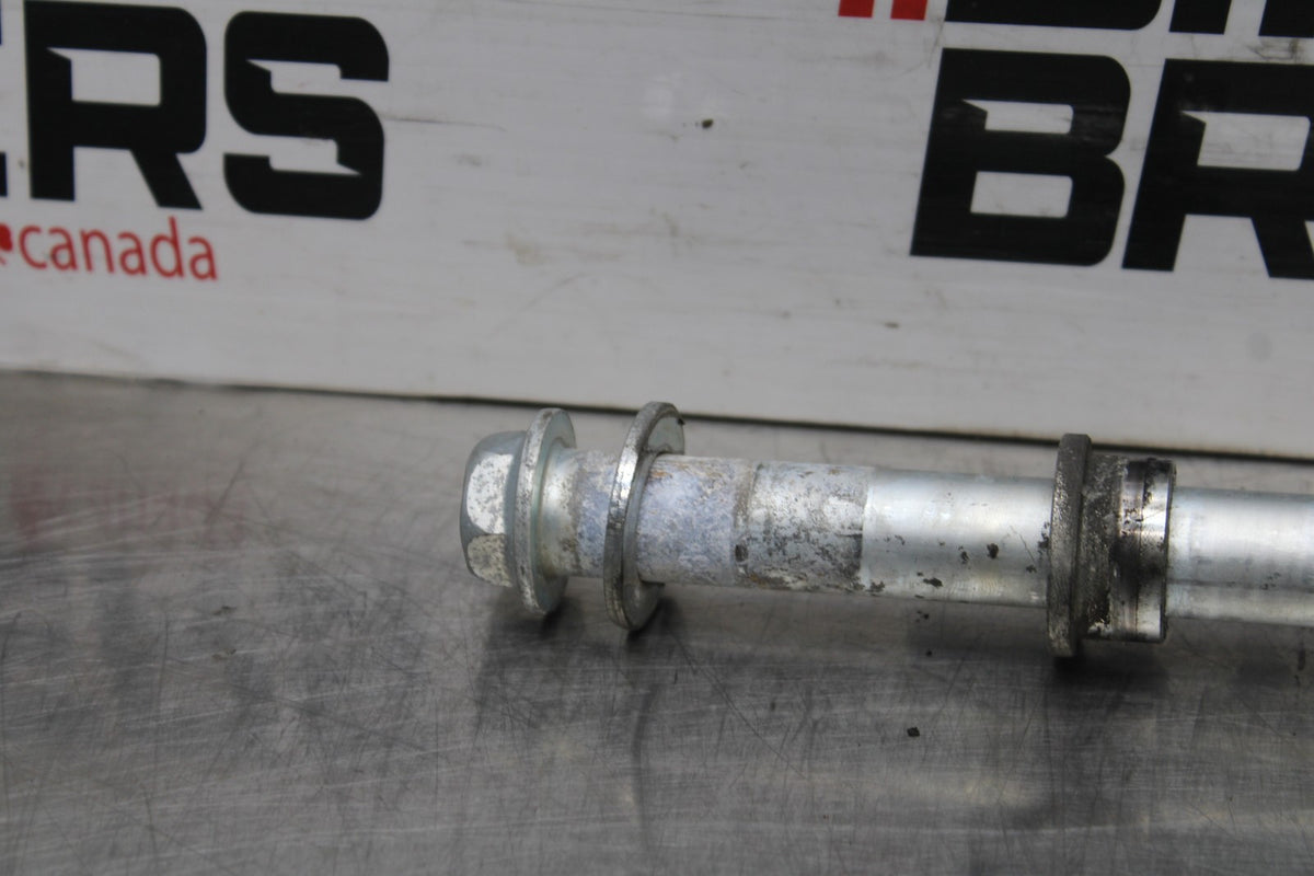 07 KAWASAKI NINJA 650 EX650 REAR AXLE BACK WHEEL RIM PIVOT BOLT AXEL BB844