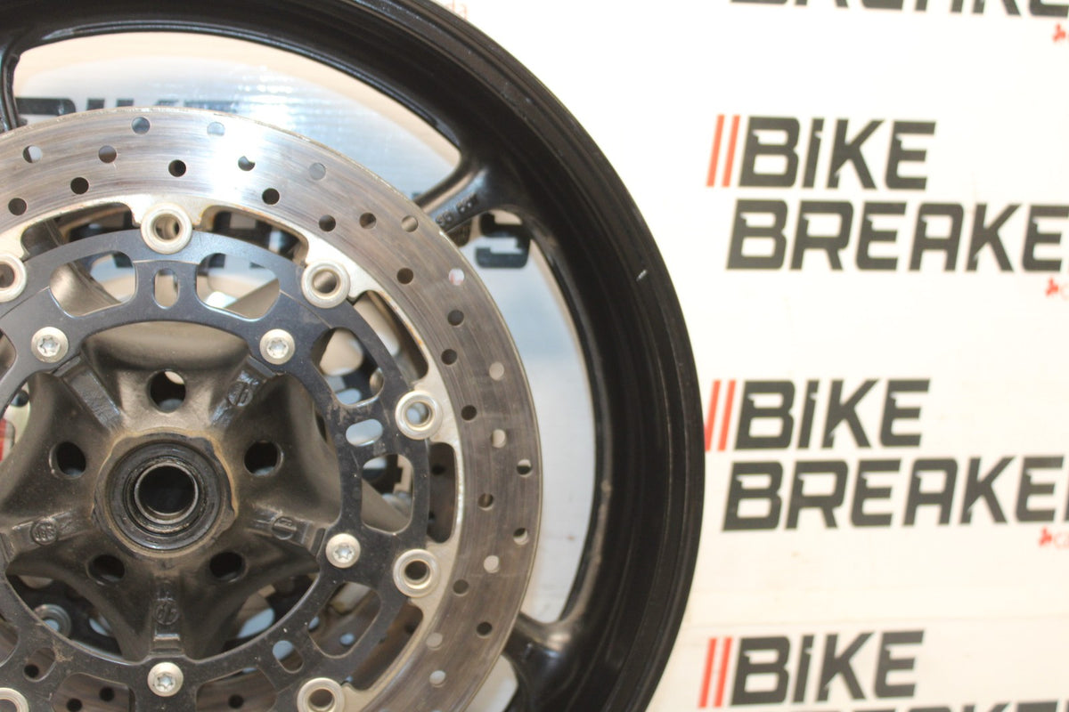 08-16 YAMAHA YZF R6 FRONT WHEEL FRONT RIM & ROTORS BB929