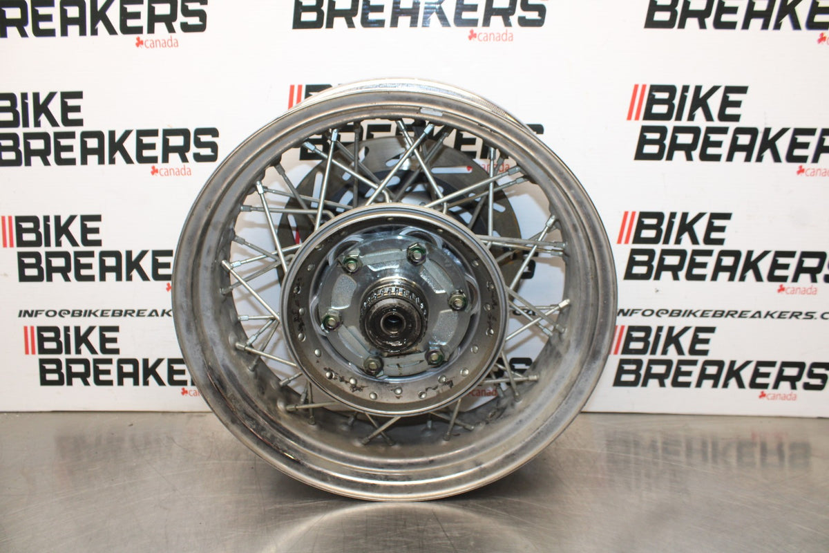 99-09 YAMAHA V STAR 1100 REAR WHEEL BACK RIM & ROTOR BB853