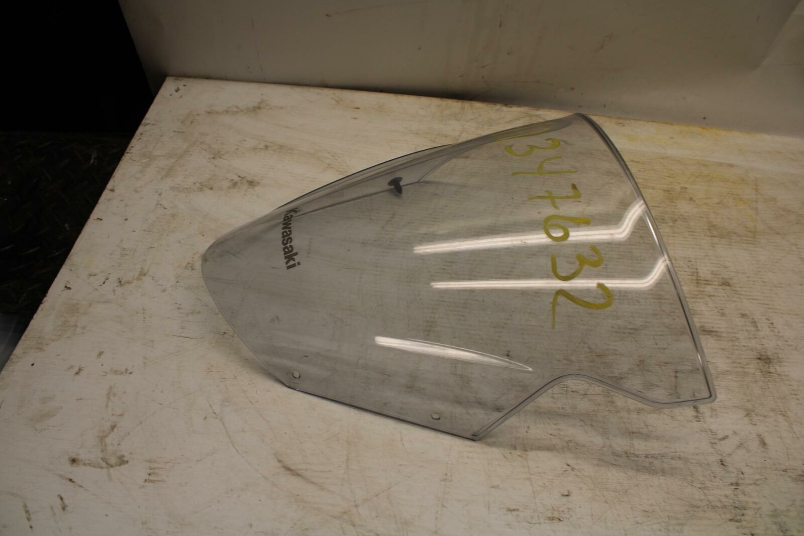 11-12 KAWASAKI NINJA 400 EX400 C FRONT WINDSHIELD WINDSCREEN BB358 