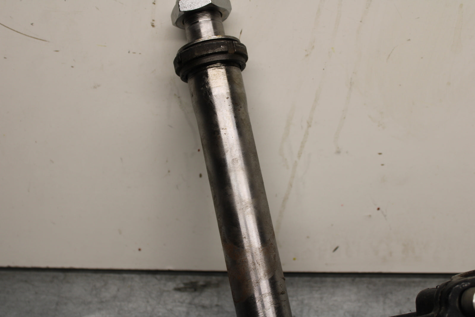 03-08 KAWASAKI VULCAN 1600 FRONT FORKS CLAMP LOWER TRIPLE TREE STEM BB123