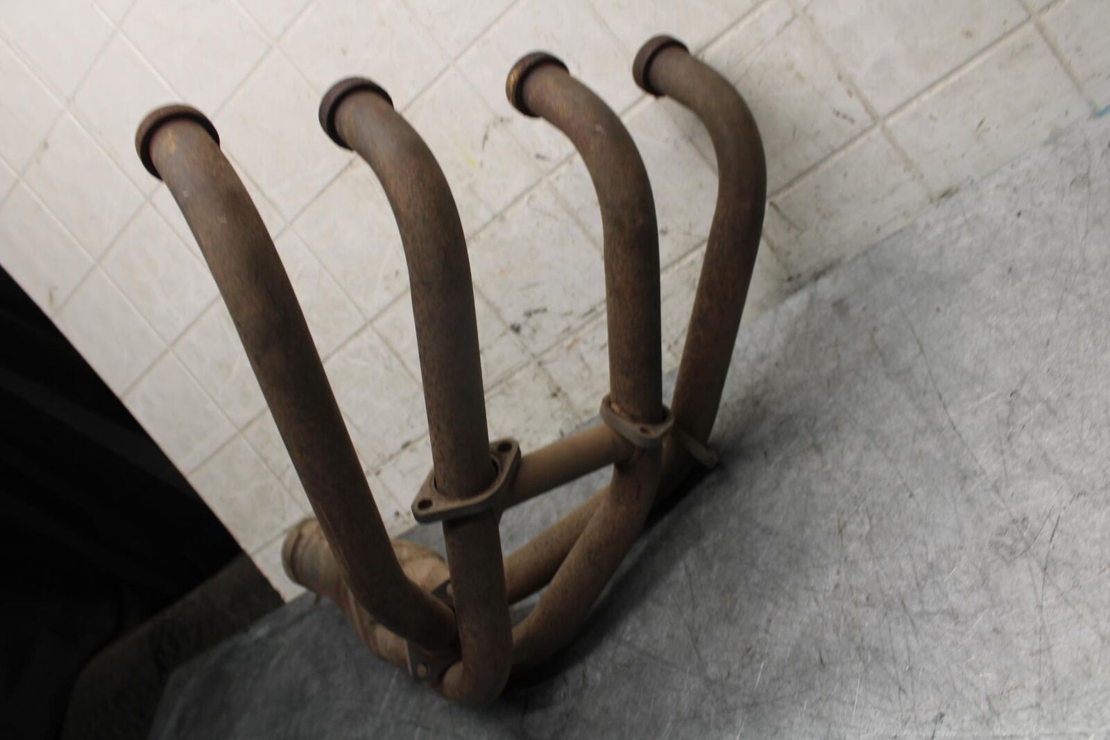 2005 Suzuki Katana 750 GSX750F EXHAUST HEADER PIPES MANIFOLD BB166