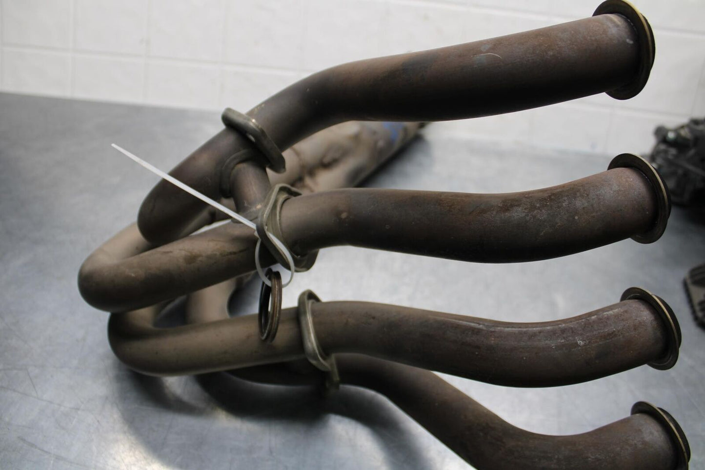 2011 Kawasaki Ninja ZX6R ZX600R EXHAUST HEADER PIPES MANIFOLD 39178-0148 BB587