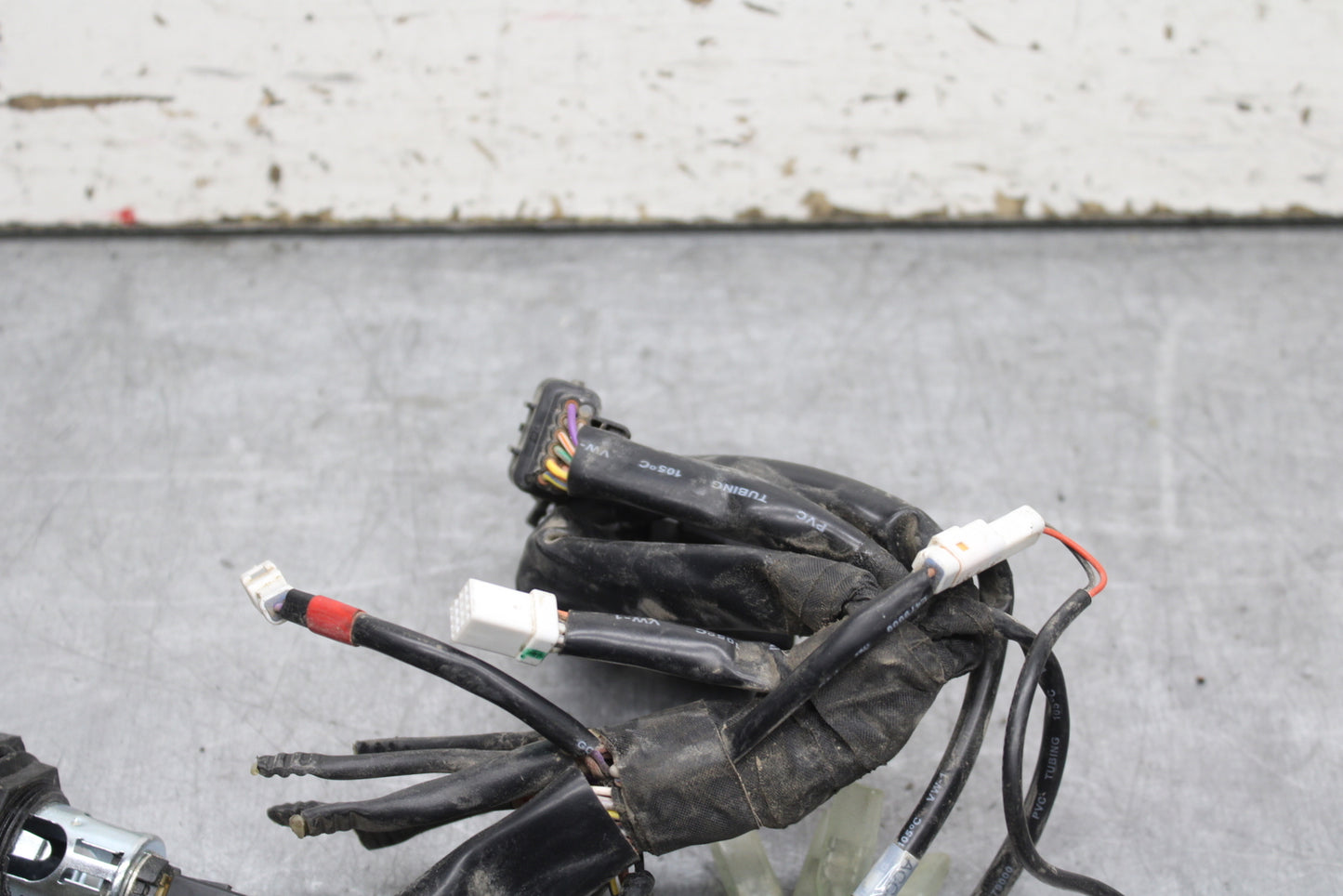 21-24 KTM 890 ADVENTURE R HEADLIGHT SPEEDO GAUGES WIRING HARNESS WIRE LOOM BB723